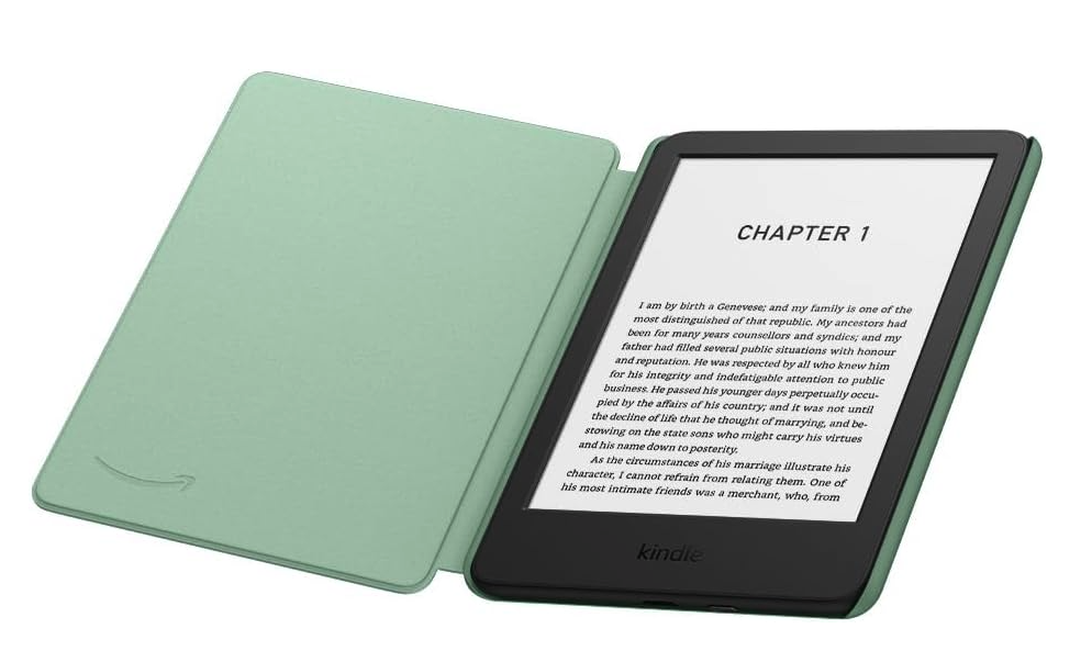 Husa de protectie Water Safe Fabric pentru Kindle Paperwhite 11Gen 2021 Verde 6.7" [2]