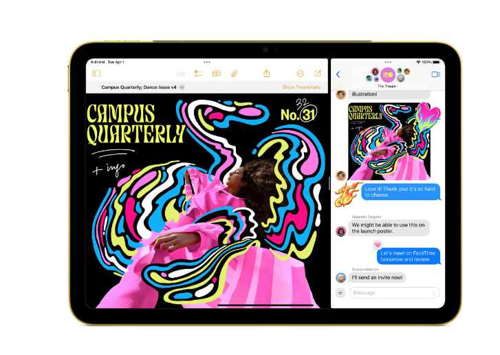 Apple iPad 11, 128GB, Wi-Fi, Blue [4]