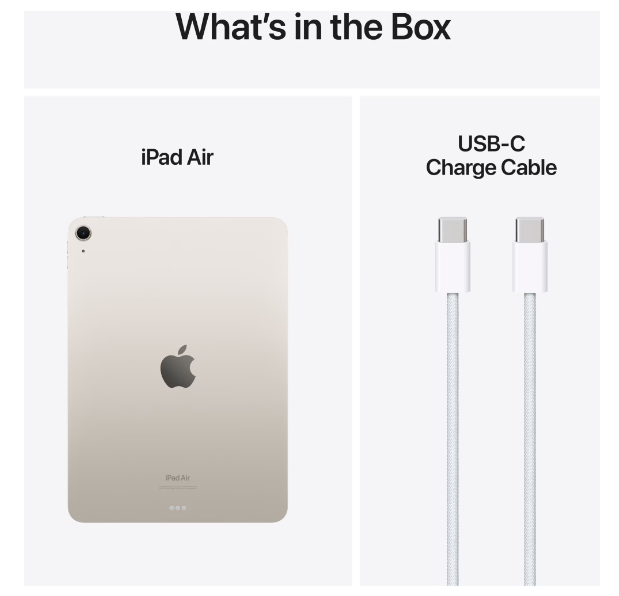 Apple iPad Air 11" (2024), 128GB, Wi-Fi, Starlight [4]