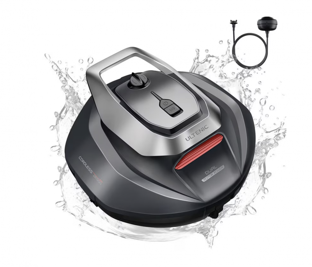Aspirator robotic piscine Ultenic Pooleco 10, autonomie 90min, 5200mAh, dual motor, pentru piscine pana la 850x850cm [2]