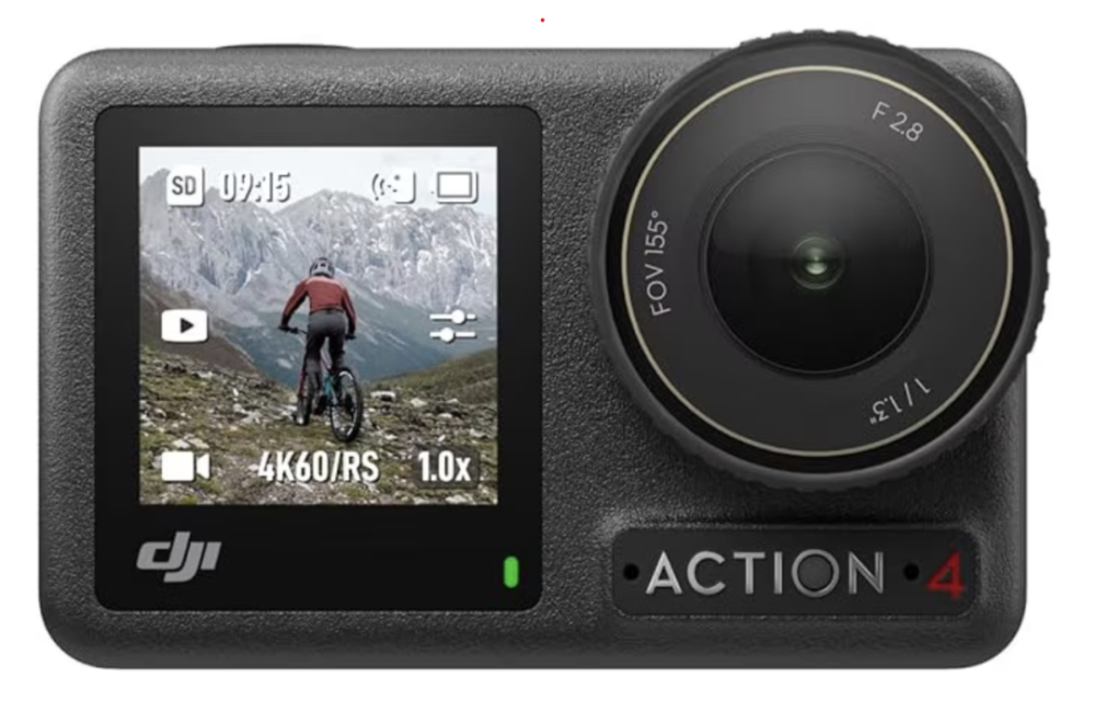 Camera De Actiune 4K/120FPS Rezistenta La Apa DJI Osmo Action 4 Essential Combo +  Card de memorie SanDisk Extreme PRO MicroSDXC UHS-I, A2, 256GB, V30, Up to 200MB/140MB, 4K UHD, cu adaptor [2]