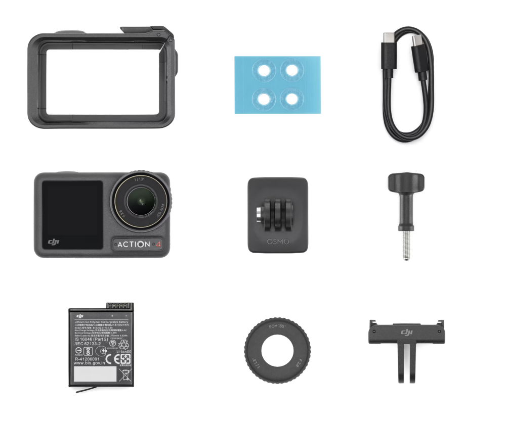 Camera de actiune 4K/120fps rezistenta la apa DJI Osmo Action 4 Standard Combo [2]