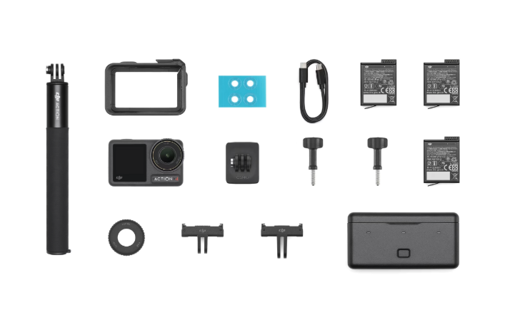Camera Video Sport DJI Osmo Action4 Adventure Combo + Card de memorie SanDisk Extreme PRO MicroSDXC UHS-I, A2, 128GB, V30, Up to 200MB/90MB, 4K UHD, cu adaptor [3]