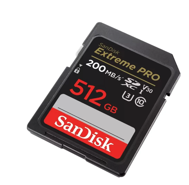 SanDisk Extreme PRO Card de Memorie SD 512GB SDXC UHS-I Class 10 U3 V30 [3]