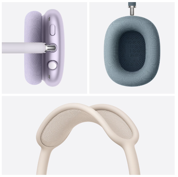 Casti Apple AirPods Max (2024), Starlight [8]