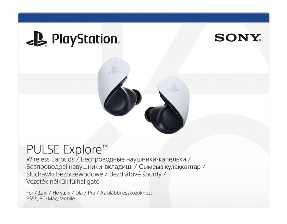 Casti earbuds PULSE Explore, Wireless, White pentru PlayStation 5 si PlayStation Portal [6]