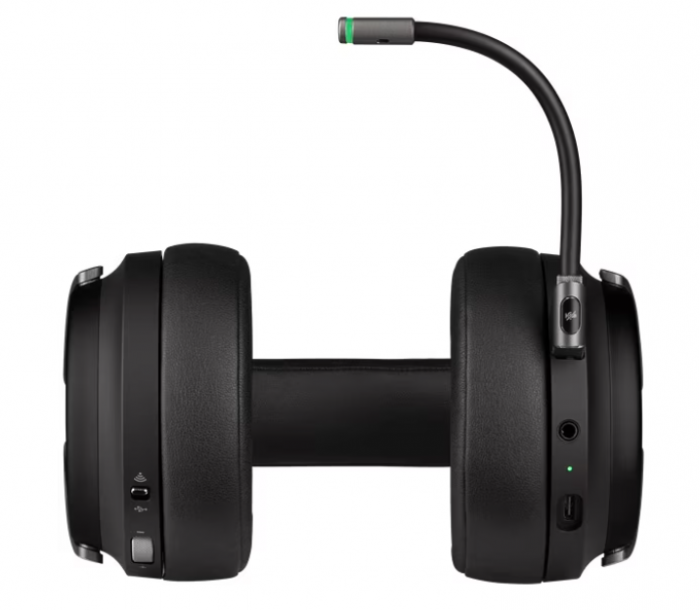 Casti Gaming Corsair Virtuoso, Iluminare RGB, Wireless, Carbon [4]