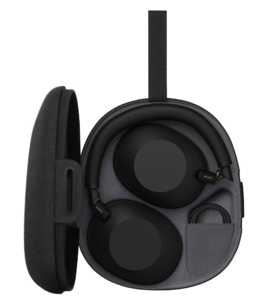 Casti Over the Ear Sony WH-1000XM6B, Wireless, Bluetooth, Hi-Res Audio, Noise cancelling, Autonomie 30 ore, Microfon, Alexa si Google Assistant, Design pliabil, Negru [6]