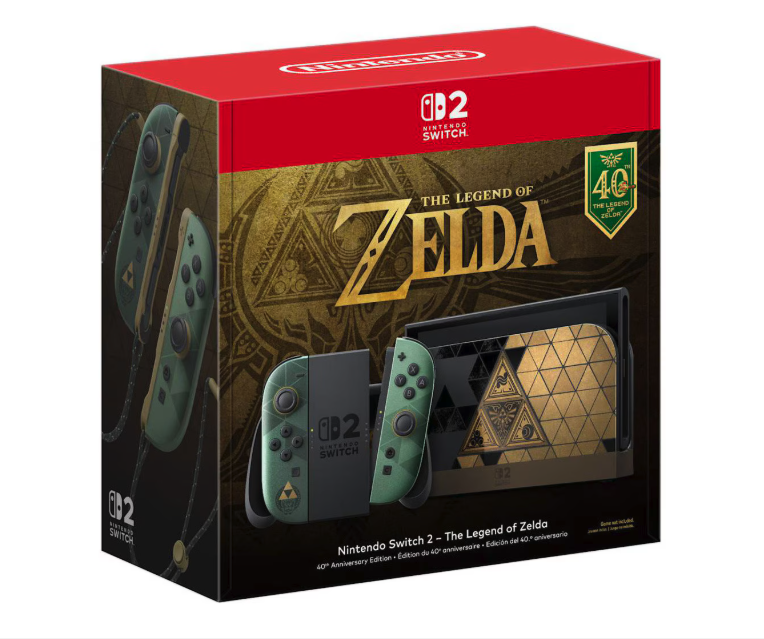 Consola Nintendo Switch 2 Legend of Zelda 40th Anniversary Edition [7]