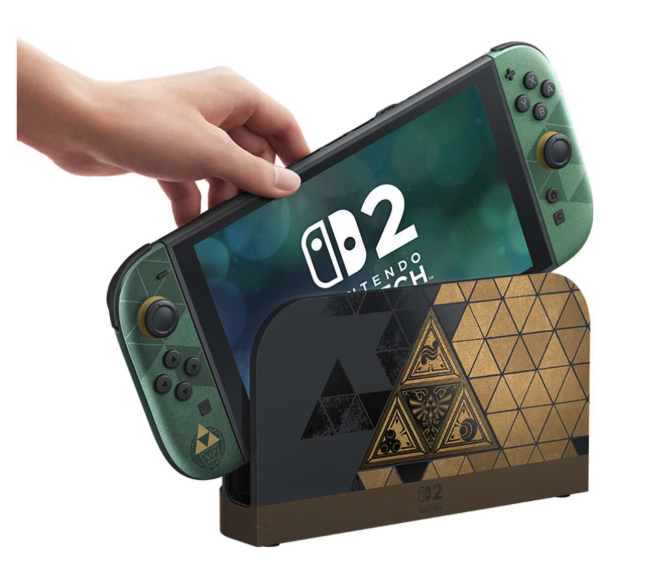 Consola Nintendo Switch 2 Legend of Zelda 40th Anniversary Edition [4]