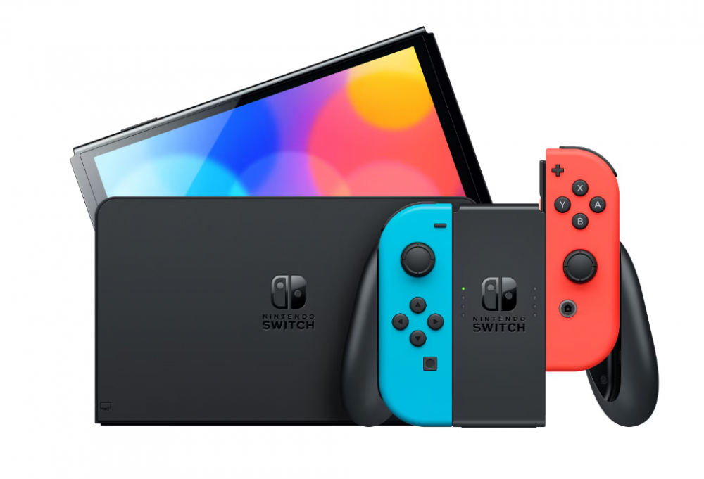Consola Nintendo Switch OLED (Neon Blue/ Red Joy - Con) [4]