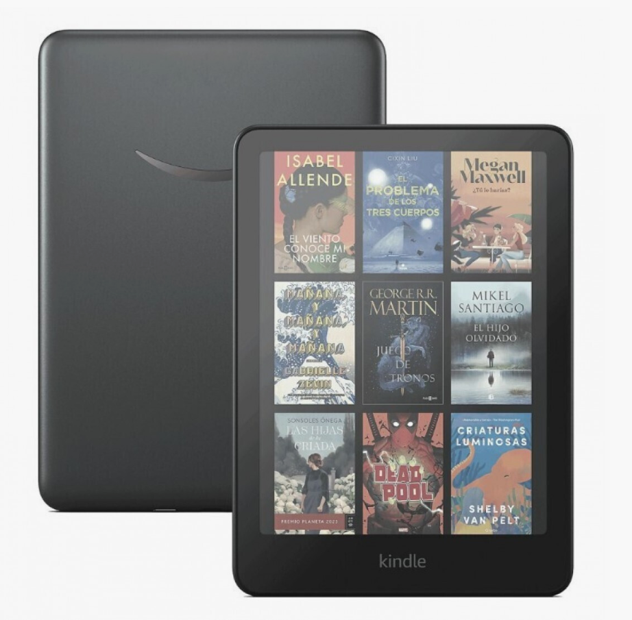eBook Reader Amazon Kindle Colorsoft, 16 GB, Display 7", Wi-Fi, IPX8, USB-C, Negru Fara Reclame [1]
