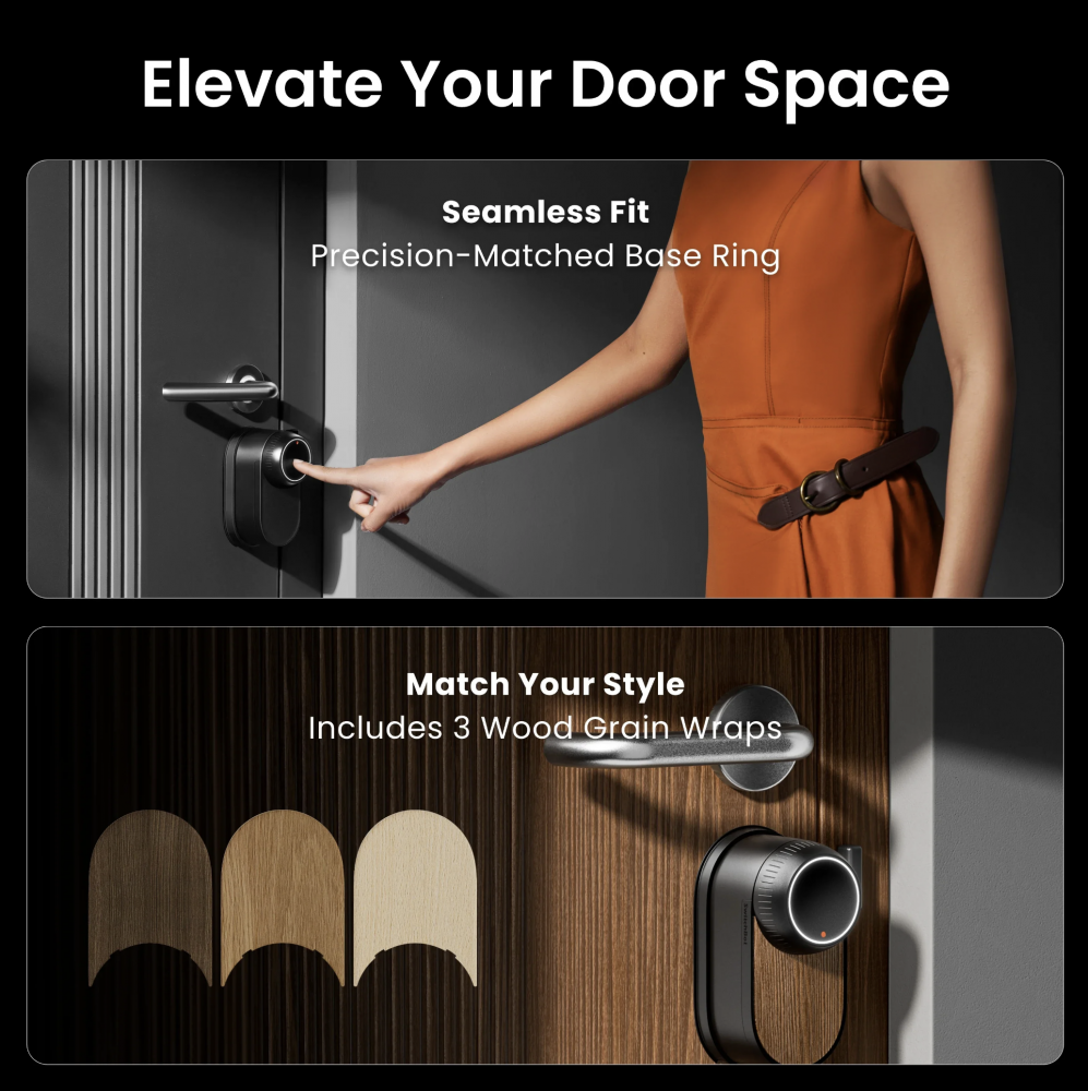 Incuietoare Inteligenta pentru usi SwitchBot Lock Ultra Vision Combo [7]