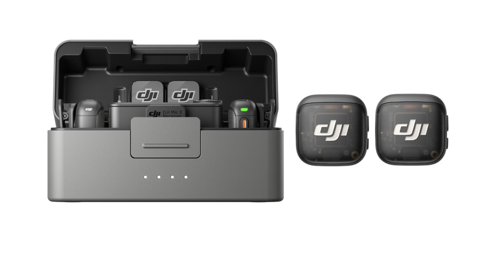 Kit DJI MIC 3, 2x microfon, 1x receptor, 1x statie incarcare, Wireless, Omnidirectional, Noise Canceling, Raza Actiune 400m, Autonomie microfon 8h, Autonomie receptor 10h [4]