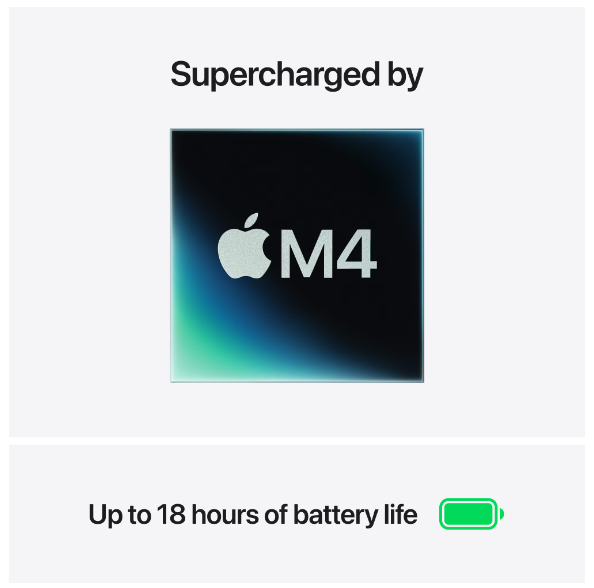 Laptop Apple MacBook Air 13", cu procesor Apple M4, 10 nuclee CPU si 10 nuclee GPU, 16GB RAM, 512GB, Midnight [3]
