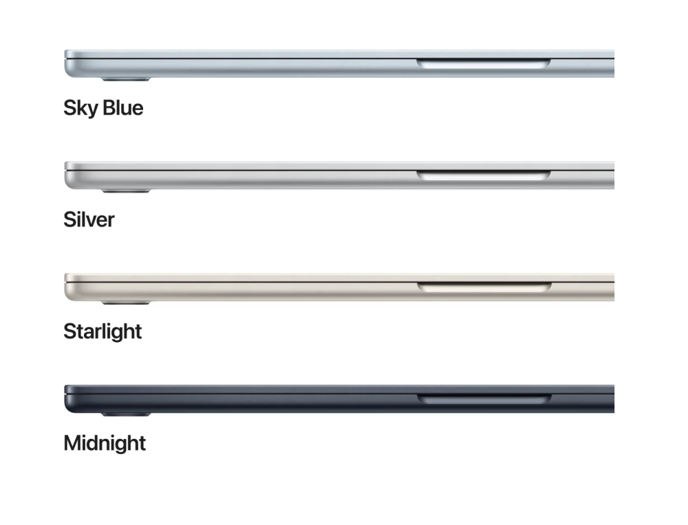 Laptop Apple MacBook Air 15", cu procesor Apple M4, 10 nuclee CPU si 10 nuclee GPU, 16GB RAM, 512GB, Starlight, Tastatura Internationala [3]