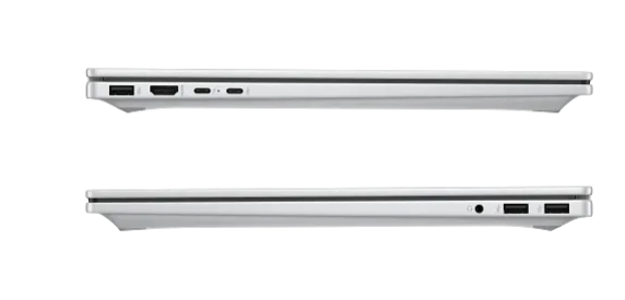 Laptop HP OmniBook 7 NGAI 17, Windows 11 Home, 17.3", Touch screen, Intel® Core™ Ultra 7, 32GB RAM, 2TB SSD, NVIDIA® GeForce RTX™ 4050 6GB, FHD, Glacier Silver [6]