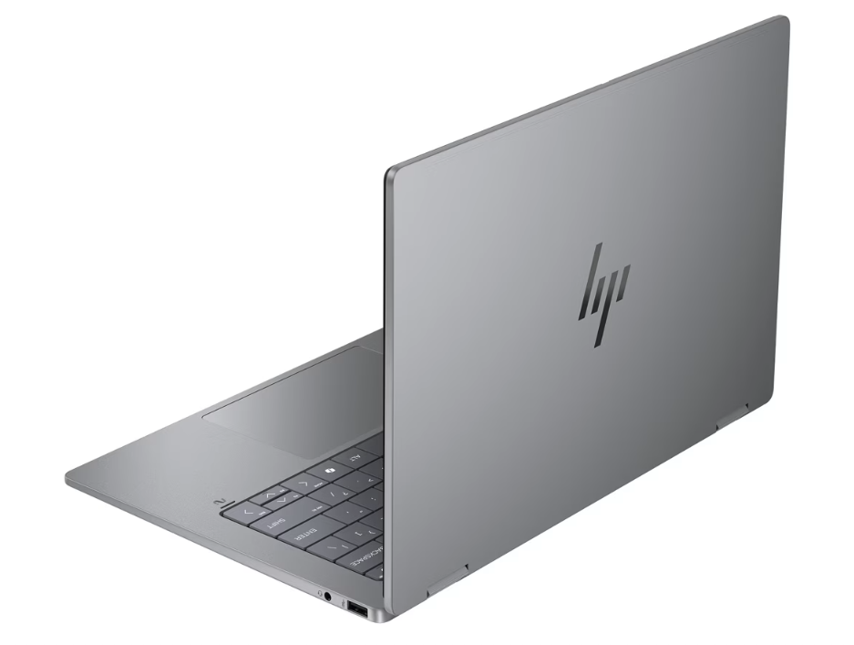 Laptop HP OmniBook X Flip Next Gen AI 14-FK0002NA, AMD Ryzen AI 7 350 pana la 5GHz, 14" 2K Touch, 16GB, SSD, 1TB, AMD Radeon 860M, Windows 11 Home, Gri [5]