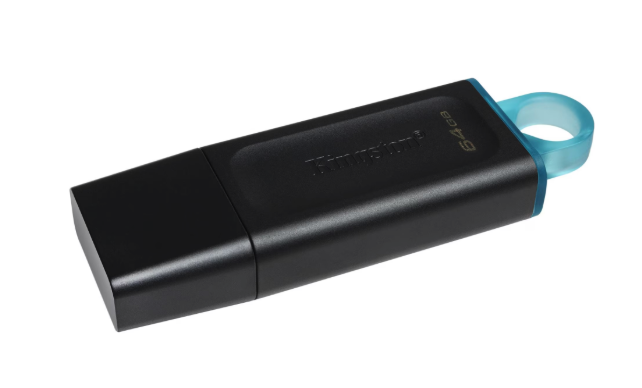 Memorie USB Stick Kingston DataTraveler Exodia 64GB, USB 3.2, Black/Teal [2]