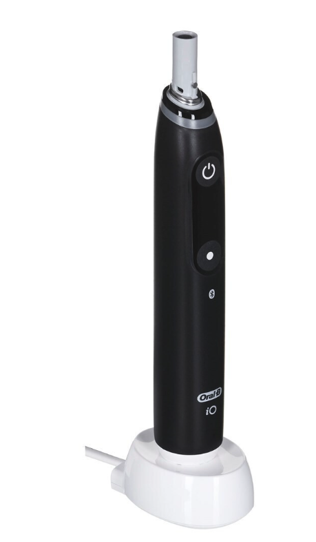 Periuță de dinți electrică Oral-B iO Series 6N cu Temporizator, Senzor de Presiune și Husă de Călătorie Black Lava [4]