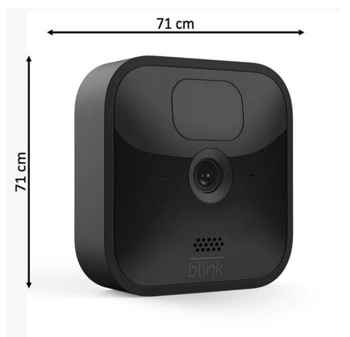 Set 4 Camere Supraveghere Exterior Blink Wireless, HD, Senzor De Miscare, Nightvision + Sync Module 2 [10]