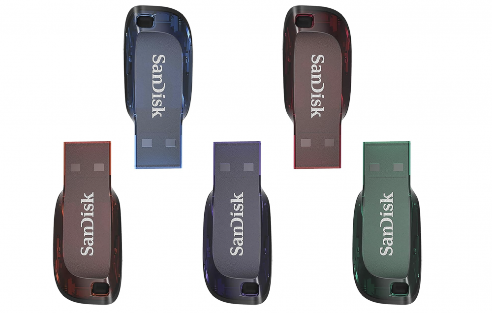 Set 5 USB 2.0 Flash Drive Sandisk Cruzer Blade 32GB [2]