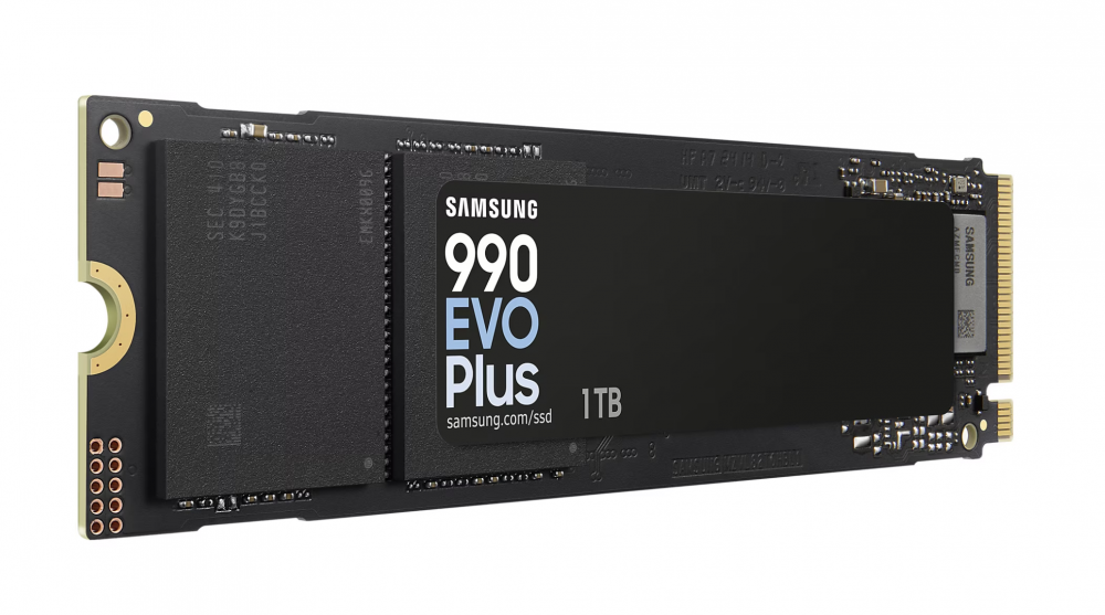 Solid-State Drive (SSD) Samsung 990 EVO Plus PCIe 4.0 NVMe M.2 1TB MZ-V9S1T0BW [3]