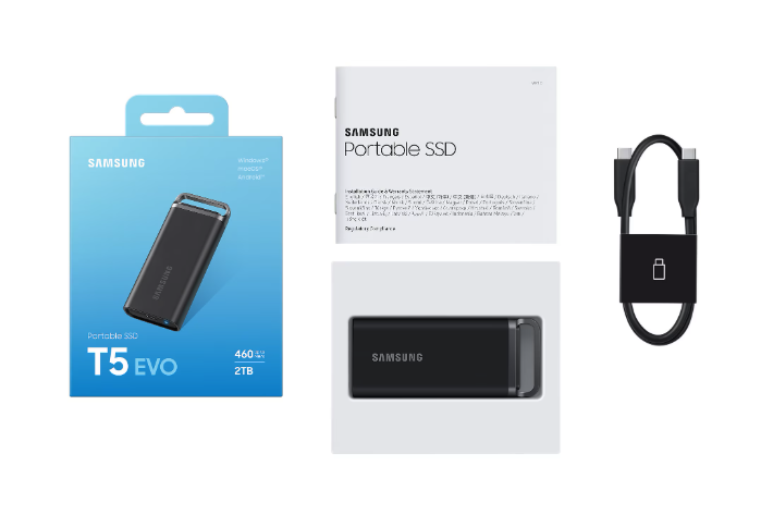SSD Extern Samsung T5 EVO Black, 2TB, USB 3.2 [6]