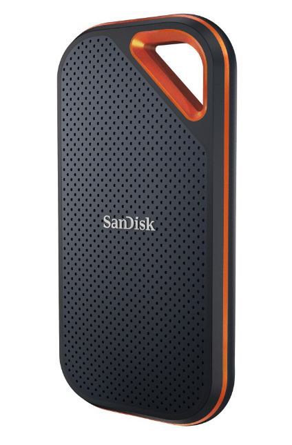 SSD Extern SanDisk Extreme PRO® V2, 2TB, NVMe, USB 3.2, SDSSDE81-2T00-G25 gri/portocaliu [2]
