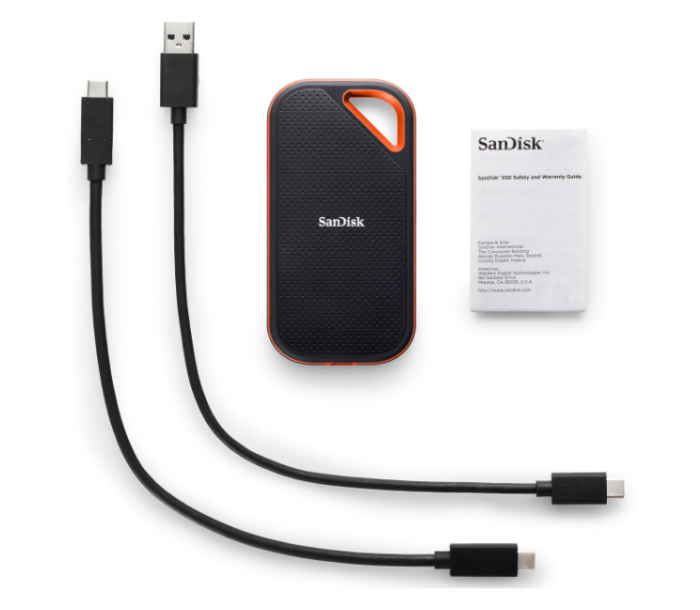 SSD Extern SanDisk Extreme PRO® V2, 2TB, NVMe, USB 3.2, SDSSDE81-2T00-G25 gri/portocaliu [5]