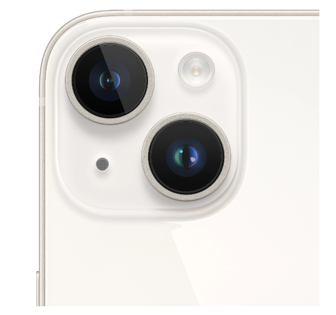 Telefon Mobil Apple iPhone 14, 128GB, 5G, Starlight ( Alb ) [4]