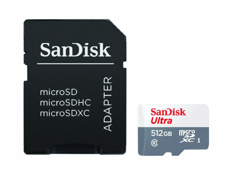 Accesorii - Card Sandisk Ultra R120 microSDXC 512GB UHS-I Clasa 10