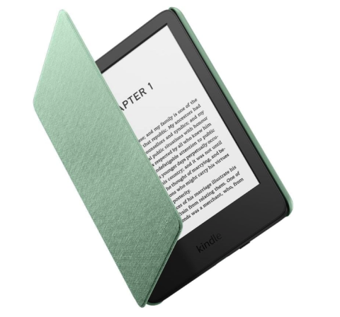 eBook Reader - Husa de protectie Water Safe Fabric pentru Kindle Paperwhite 11Gen 2021 Verde 6.7"