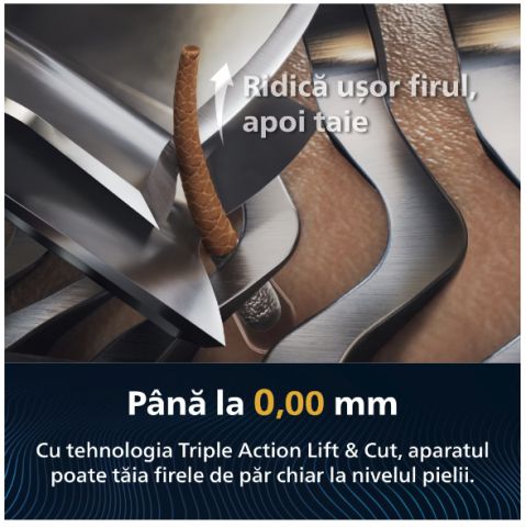 Aparat Electric de Barbierit PHILIPS i9000 Prestige XP9202/33, Tehnologie SkinIQ, Autonomie 60 min, Senzor Presiune & Cadran LED, Aplicatie Conectivitate BT, Statie Igienizare, Suport Incarcare, Style [2]