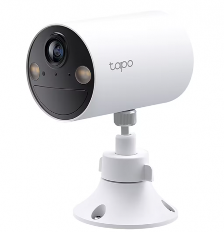 Camera IP Wireless Exterior TP-LINK Tapo C410, 2K, 3MP, 1296p, IR, Night Vision, Alb [1]