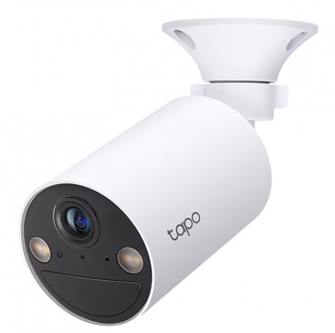 Camera IP Wireless Exterior TP-LINK Tapo C410, 2K, 3MP, 1296p, IR, Night Vision, Alb [2]