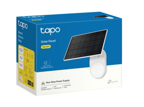 Camera IP Wireless Exterior TP-LINK Tapo C410, 2K, 3MP, 1296p, IR, Night Vision, Alb + Panou Solar TP-Link Tapo A201, 2.5W, IP65, Cablu 3.8m + Card de memorie SanDisk Ultra MicroSDXC UHS-I, A1, 128GB, [4]