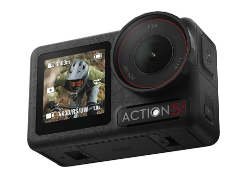 Camere Actiune - Cameră sport DJI Osmo Action 5 Pro Essential Combo, impermeabilă, senzor 1/1.3 inch, filmare 4K/120fps, negru, 211