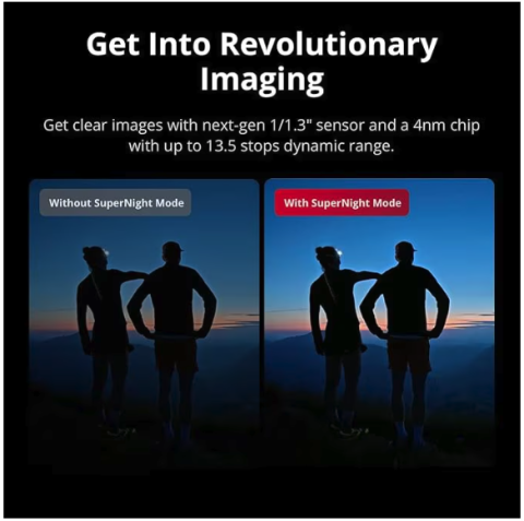 Cameră sport DJI Osmo Action 5 Pro Essential Combo, impermeabilă, senzor 1/1.3 inch, filmare 4K/120fps, negru, 211 [1]