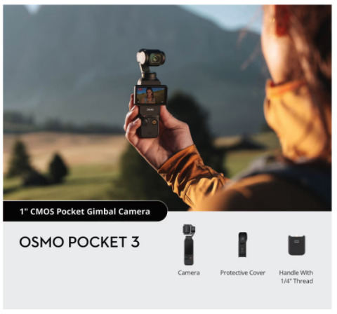 Camera Video Sport DJI Osmo Pocket 3, Standard Combo [7]