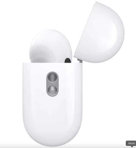 Casti APPLE AirPods Pro (GEN.2), True Wireless, Bluetooth, In-Ear, Microfon, Noise Cancelling, Conector USB-C, Alb [3]