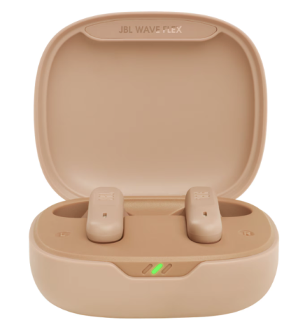 Casti Audio in-ear JBL Wave Flex, True Wireless, Bluetooth, Deep Bass, Bej [1]