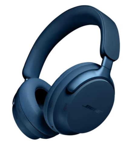 Casti Wireless - Casti Audio Wireless Over Ear Bose QuietComfort Ultra, Bluetooth, ANC, Immersive Audio, Lunar Blue