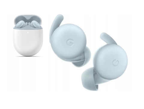 Casti Wireless Google Pixel Buds Seria A, cu Microfon, Albastru [2]