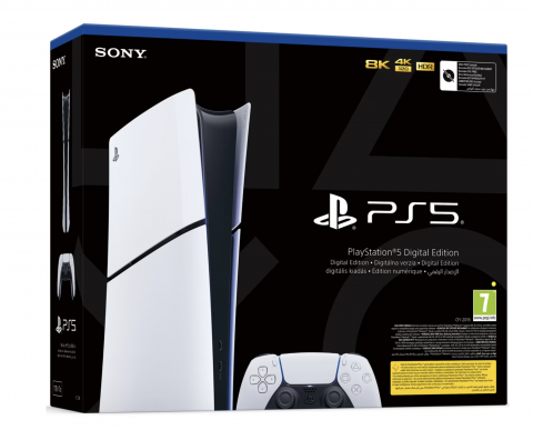 Consola PlayStation 5 Digital Edition (PS5) Slim, 1TB SSD, D-Chassis Open Box [5]