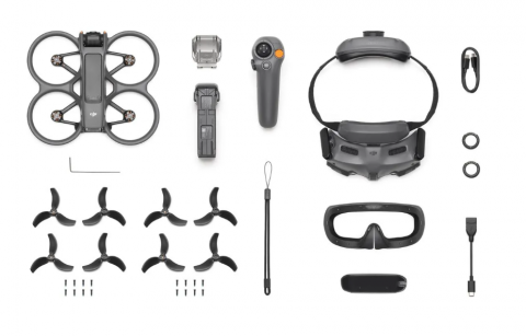 Drona DJI Avata 2 Fly More Combo , 1X Acumulator 4K60 12MP [6]