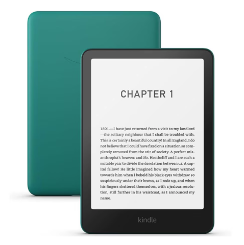 eBook Reader - eBook Reader Amazon Kindle Paperwhite 2024 (12th Gen), 16 GB, Display 7", Wi-Fi, IPX78, USB-C, cu Reclame, Verde