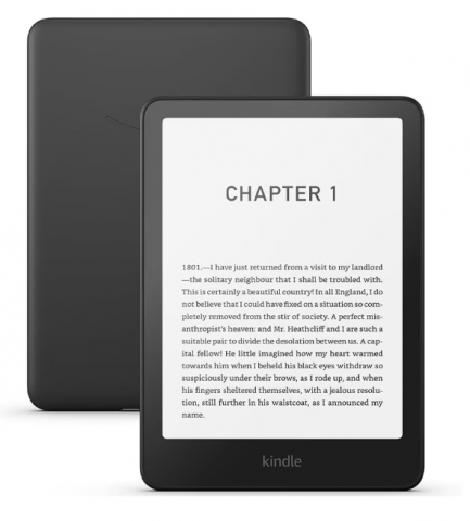 Ebook - eBook Reader Amazon Kindle Paperwhite 2024 (12th Gen), 16 GB, Display 7", Wi-Fi, IPX78, USB-C, Negru