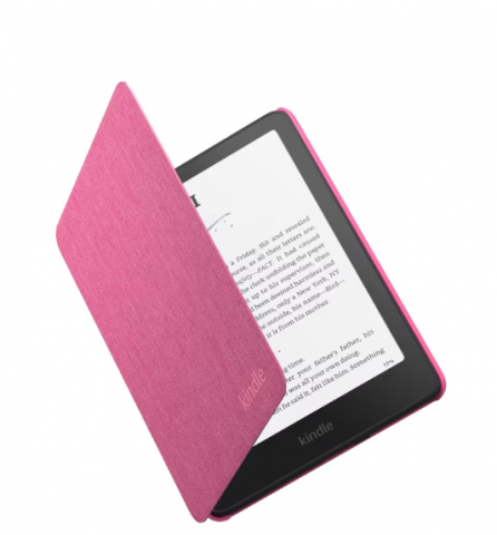 eBook Reader - Husa de protectie Water Safe Fabric pentru Kindle Paperwhite 12Gen si Kindle Colorsoft Roz