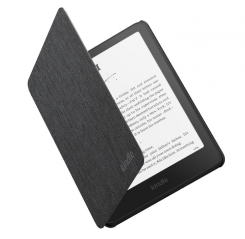 eBook Reader - Husa de protectie Water Safe Fabric pentru Kindle Paperwhite 12Gen si Kindle Colorsoft Neagra
